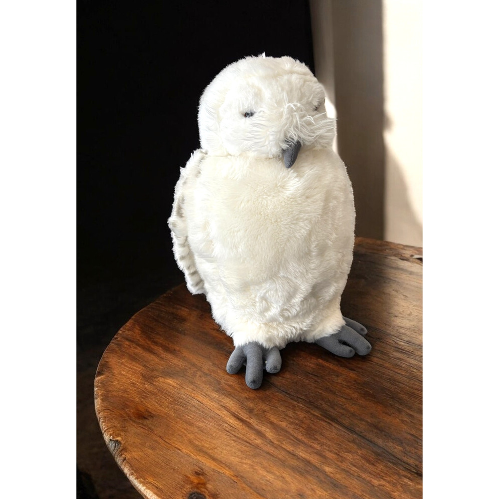 Harry Potter's Wizarding World Owl Hedwig Plush Puppet Head Turns No Sound
